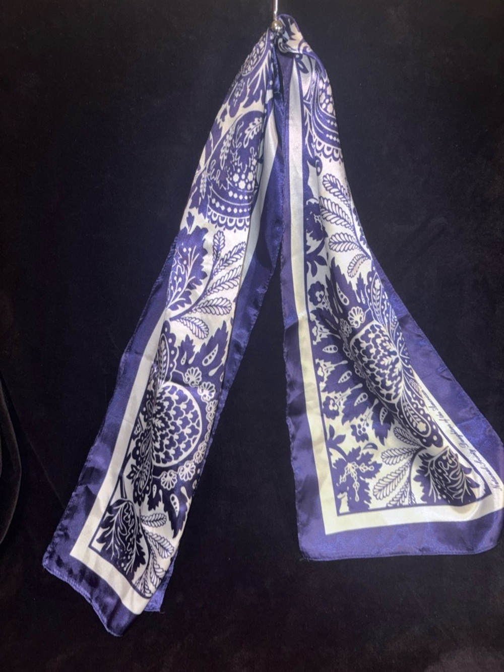 National Society Daughters of the American Revolution Women's Floral Paisley EUC
